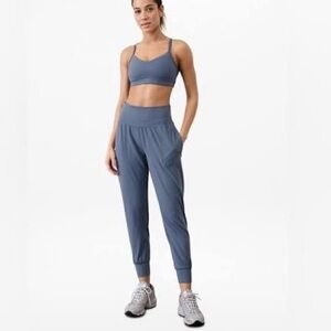 Athleta Blue Salutation Jogger